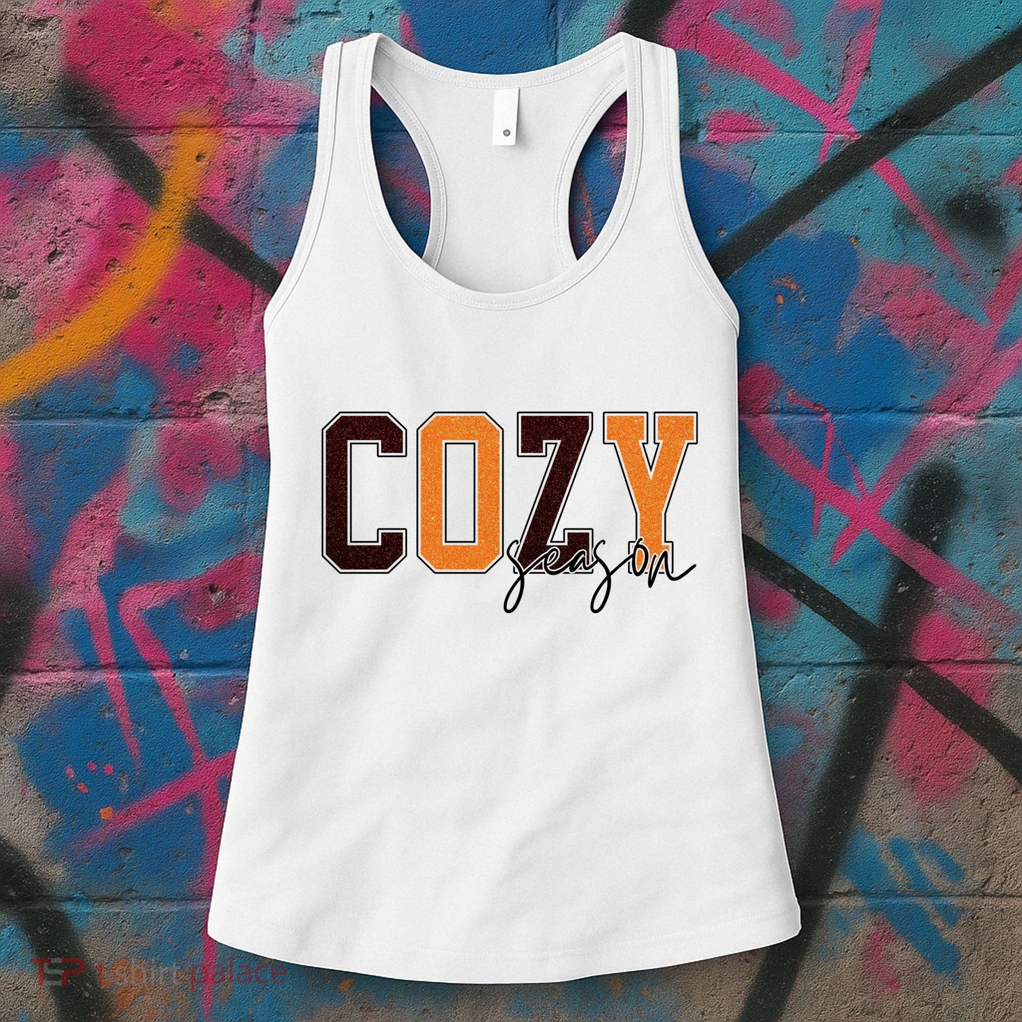 Cozy Season Fall Lover Women's Tank Top