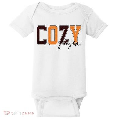 Cozy Season Fall Lover Baby Bodysuit