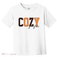 Cozy Season Fall Lover Toddler T-Shirt thumb 0