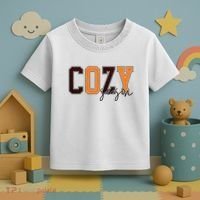 Cozy Season Fall Lover Toddler T-Shirt thumb 3