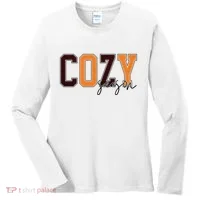 Cozy Season Fall Lover Women's Long Sleeve Shirt thumb 0