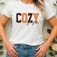 Cozy Season Fall Lover Women's T-Shirt thumb 2