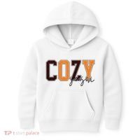 Cozy Season Fall Lover Kids Hoodie thumb 0