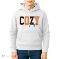 Cozy Season Fall Lover Kids Hoodie thumb 4