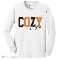 Cozy Season Fall Lover Kids Long Sleeve Shirt thumb 0