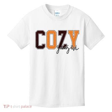 Cozy Season Fall Lover Kids T-Shirt