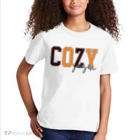 Cozy Season Fall Lover Kids T-Shirt thumb 2