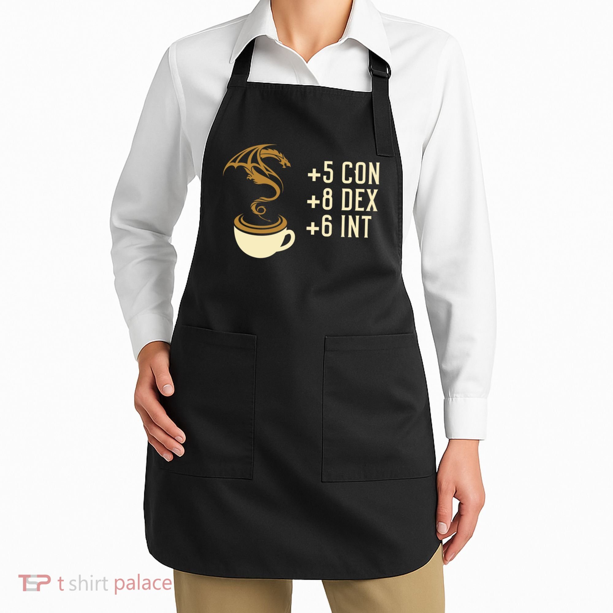 Coffee Stats For Roleplaying And Larping Tabletop Rpg Apron