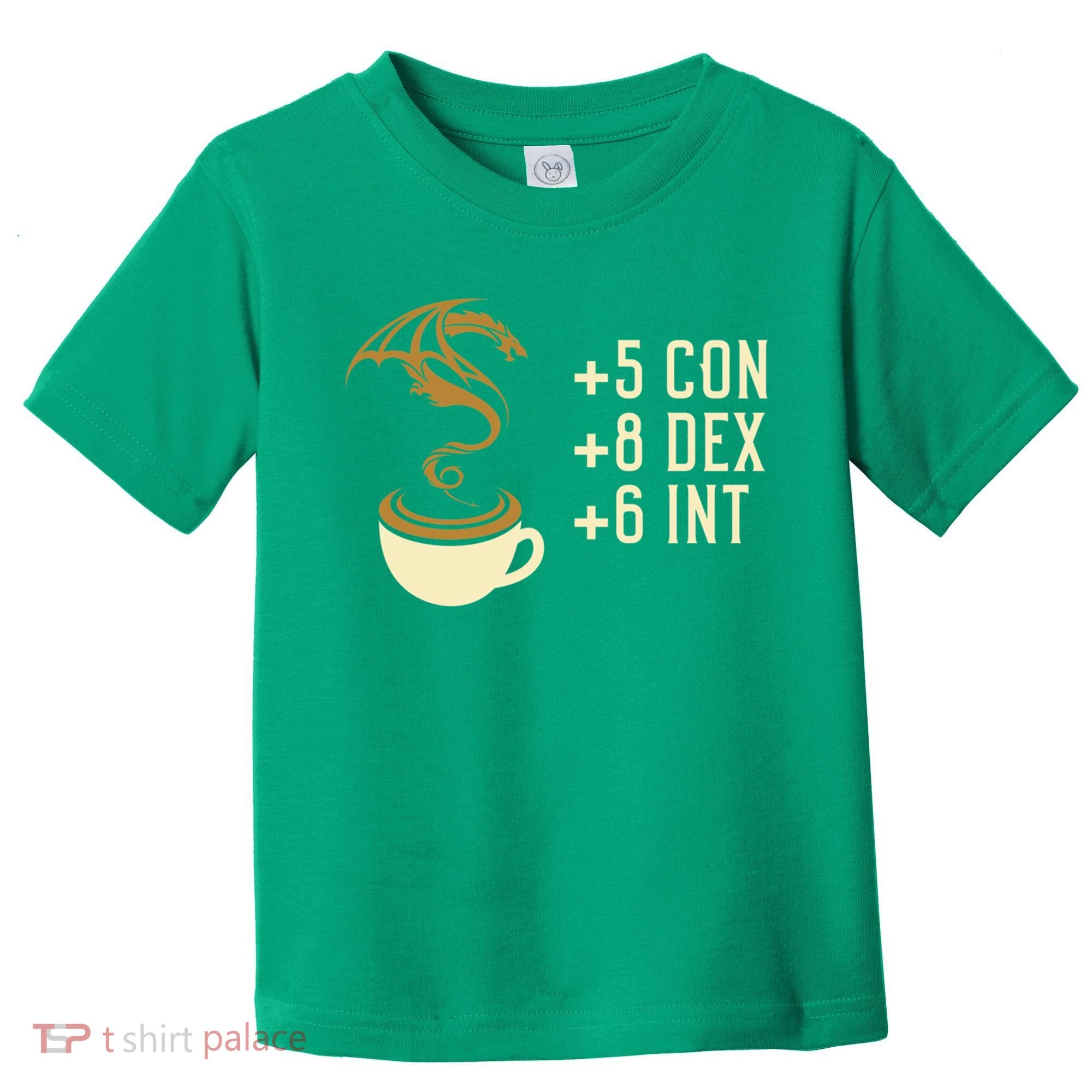 Coffee Stats For Roleplaying And Larping Tabletop Rpg Toddler T-Shirt