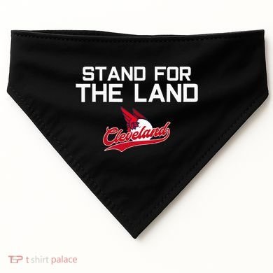Cleveland Stand For The Land USA-Made Doggie Bandana