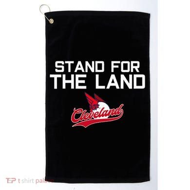 Cleveland Stand For The Land Golf Towel