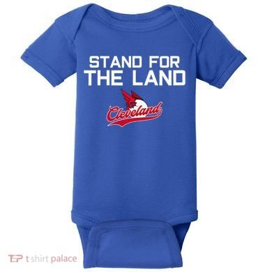 Cleveland Stand For The Land Baby Bodysuit