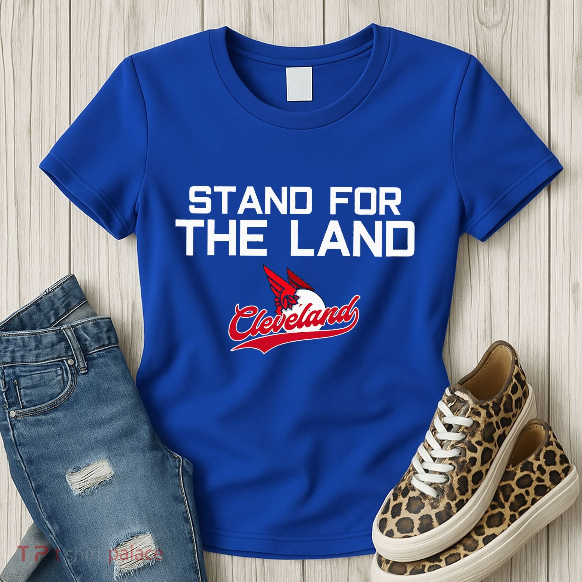Cleveland Stand For The Land Women's T-Shirt