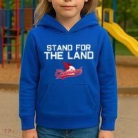 Cleveland Stand For The Land Kids Hoodie thumb 3