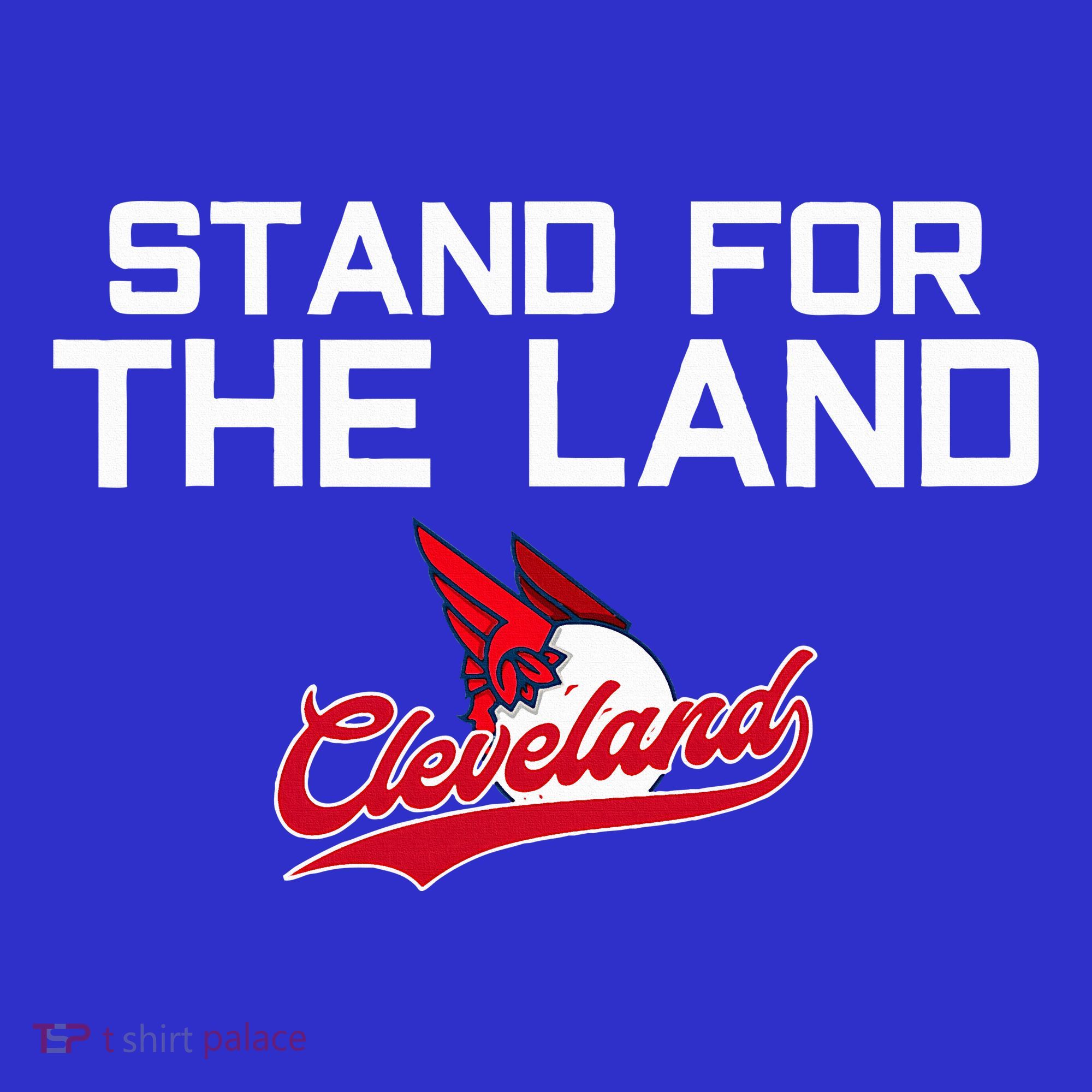 Cleveland Stand For The Land Kids Long Sleeve Shirt