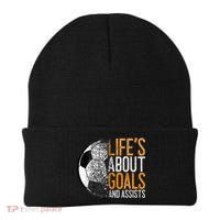 Cool Soccer For Soccer Lovers Player Football Goal  Beanie thumb 0
