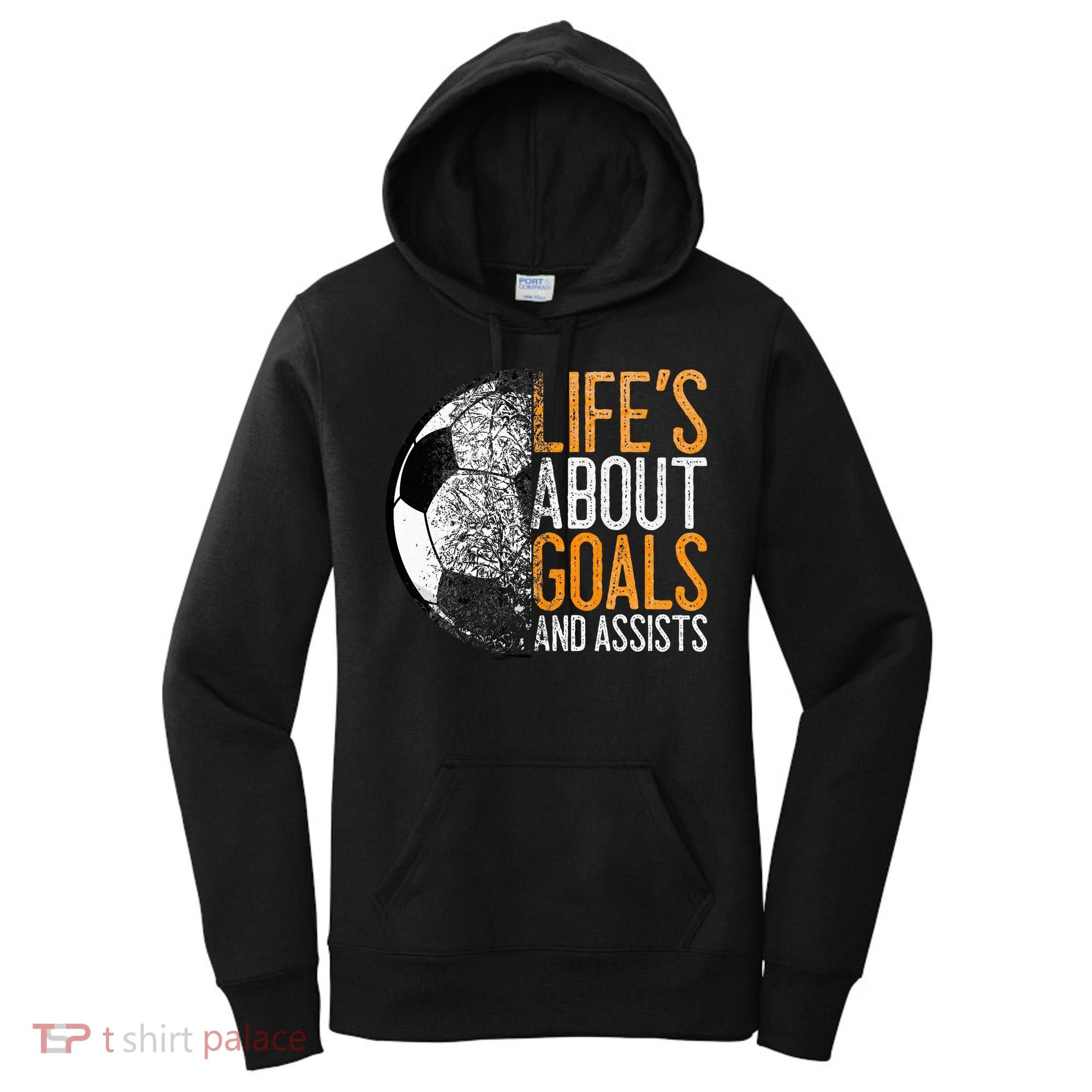 Cool Soccer For Soccer Lovers Player Football Goal  Women's Hoodie