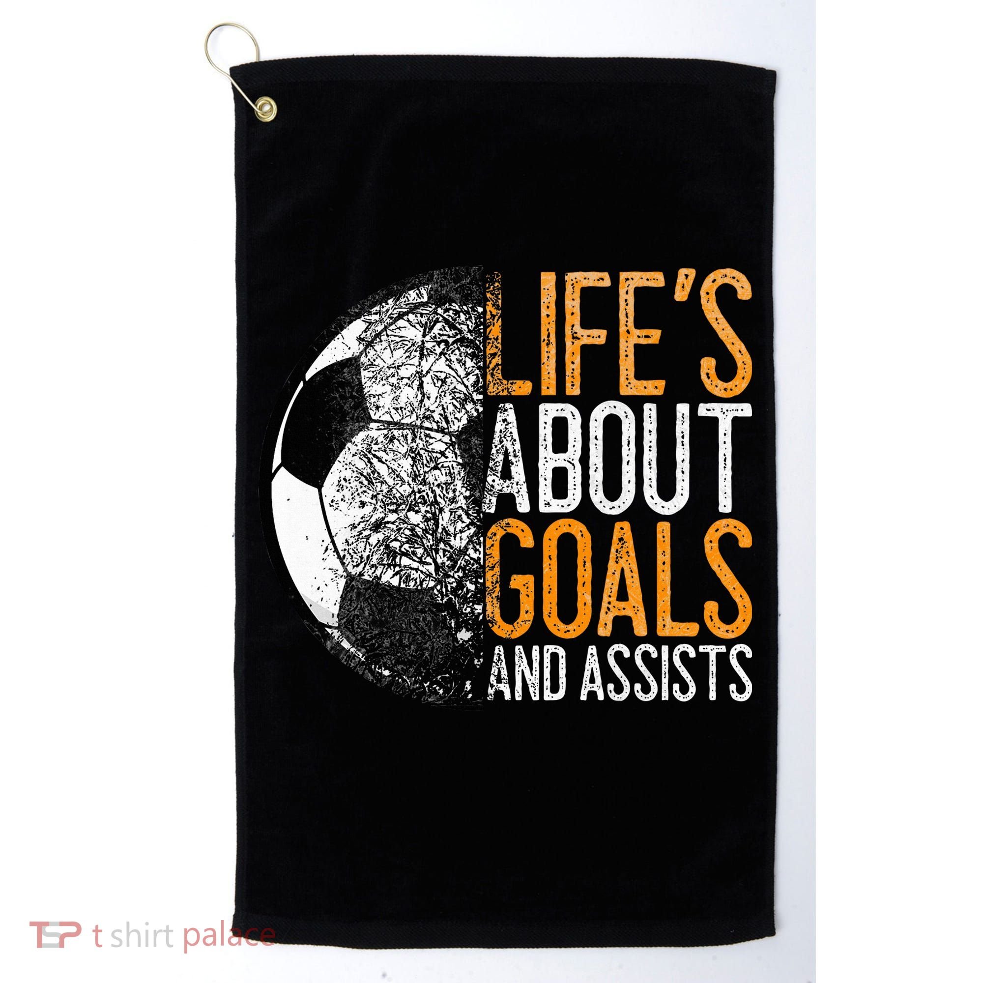 Cool Soccer For Soccer Lovers Player Football Goal  Golf Towel