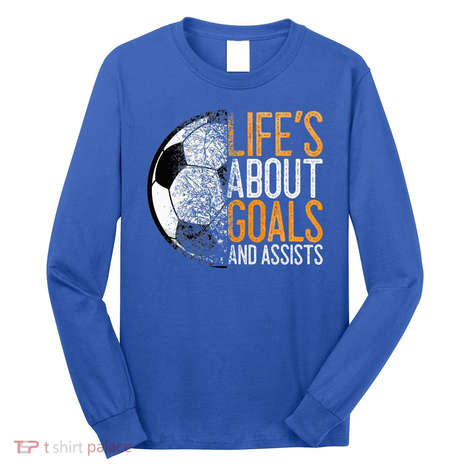 Cool Soccer For Soccer Lovers Player Football Goal  Long Sleeve Shirt