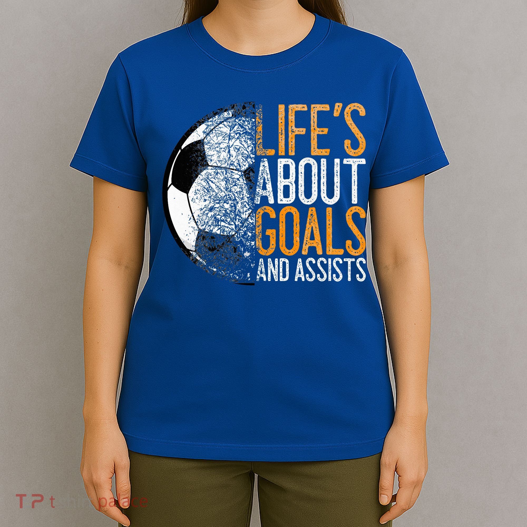 Cool Soccer For Soccer Lovers Player Football Goal  T-Shirt