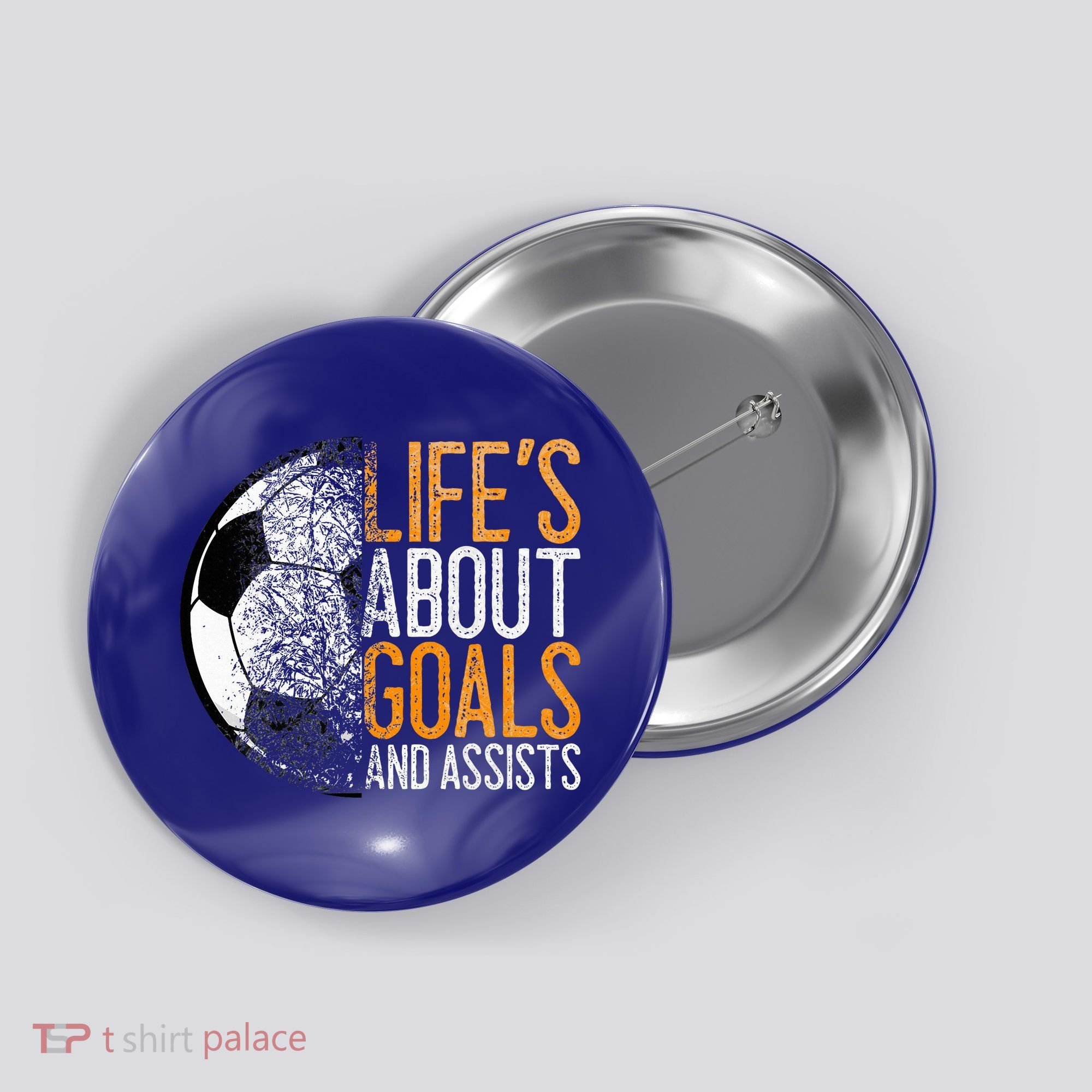Cool Soccer For Soccer Lovers Player Football Goal  Button