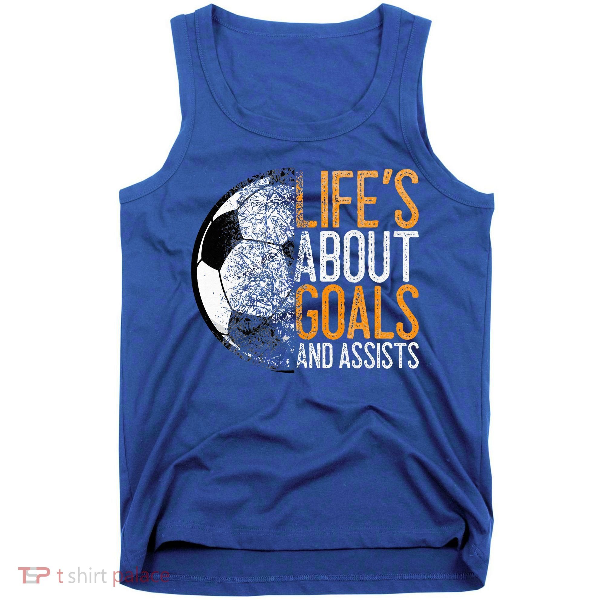 Cool Soccer For Soccer Lovers Player Football Goal  Tank Top