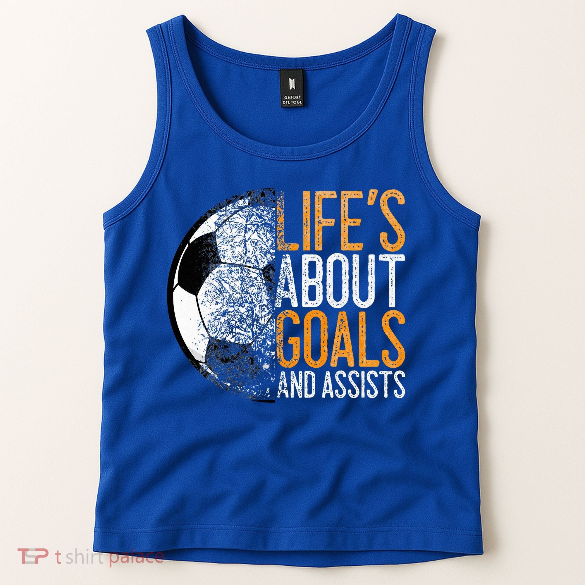 Cool Soccer For Soccer Lovers Player Football Goal  Tank Top