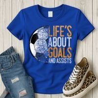 Cool Soccer For Soccer Lovers Player Football Goal  Women's T-Shirt thumb 3