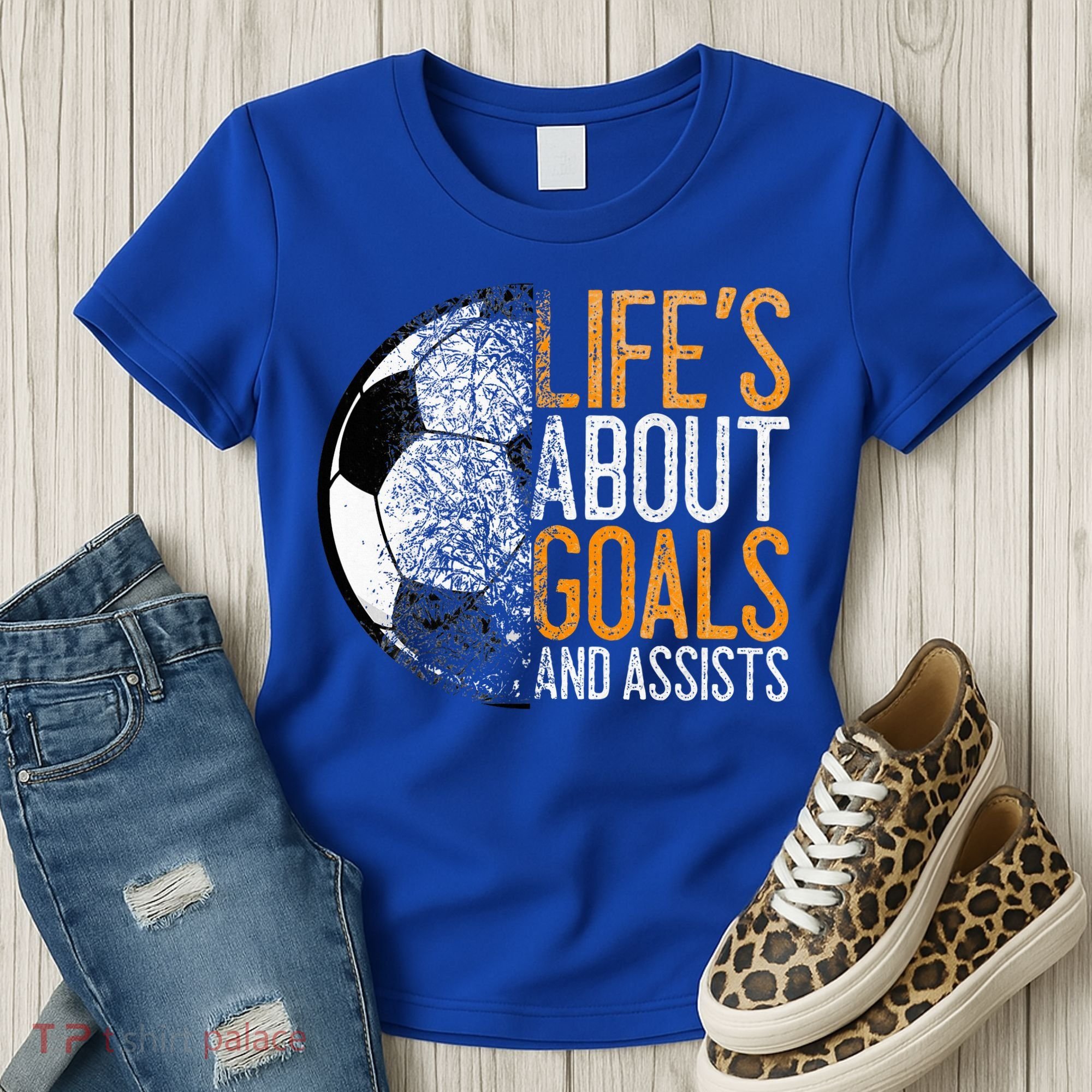 Cool Soccer For Soccer Lovers Player Football Goal  Women's T-Shirt