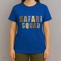 Cool Safari For Women Zoologist African Animal Print Zoo T-Shirt thumb 4