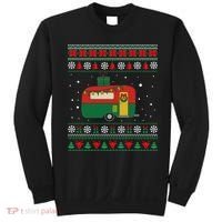 Christmas Sweater Funny Camping Camper Gift Sweatshirt thumb 0