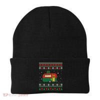 Christmas Sweater Funny Camping Camper Gift Beanie thumb 0