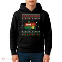 Christmas Sweater Funny Camping Camper Gift Kids Hoodie thumb 4