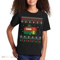 Christmas Sweater Funny Camping Camper Gift Kids T-Shirt thumb 2