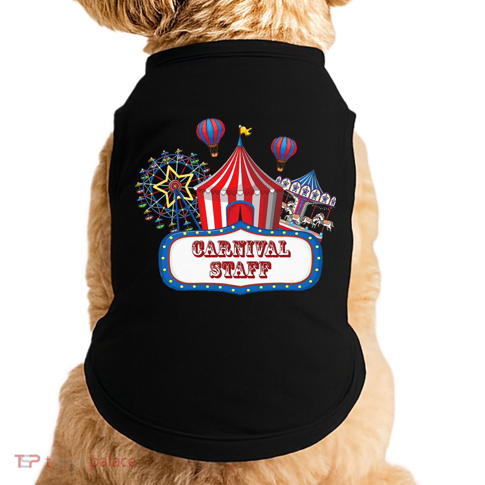 Carnival Staff For Circus Event Staff & Ringmaster Lover Doggie Tank