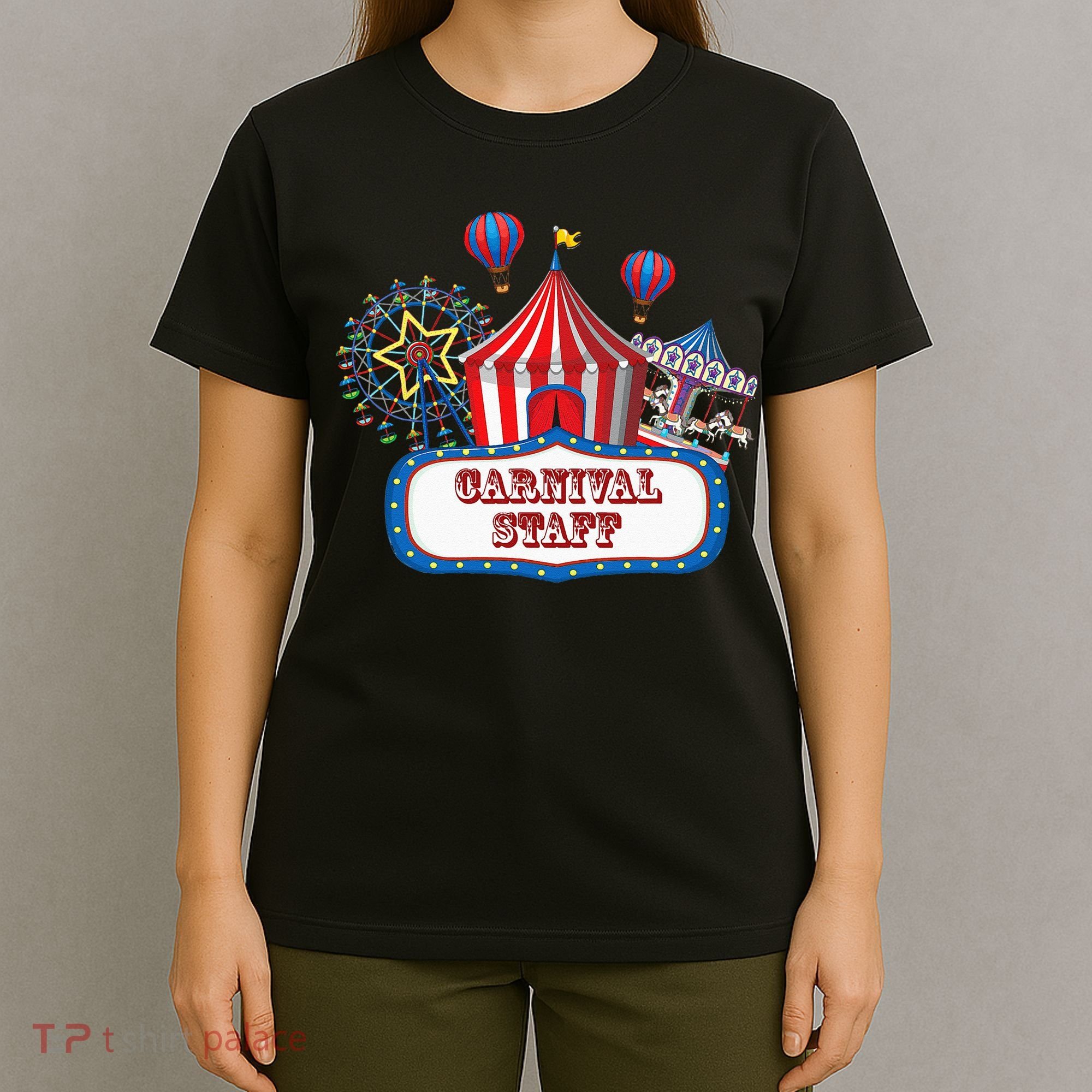 Carnival Staff For Circus Event Staff & Ringmaster Lover T-Shirt