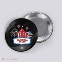 Carnival Staff For Circus Event Staff & Ringmaster Lover Button thumb 0