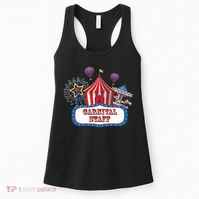Carnival Staff For Circus Event Staff & Ringmaster Lover Women's Tank Top