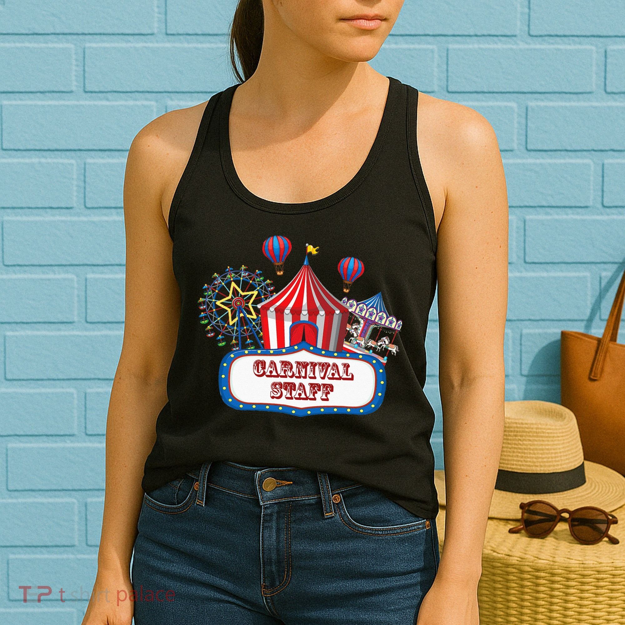 Carnival Staff For Circus Event Staff & Ringmaster Lover Women's Tank Top
