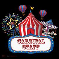 Carnival Staff For Circus Event Staff & Ringmaster Lover Baby Bodysuit thumb 2