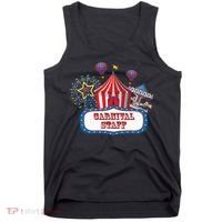 Carnival Staff For Circus Event Staff & Ringmaster Lover Tank Top thumb 0