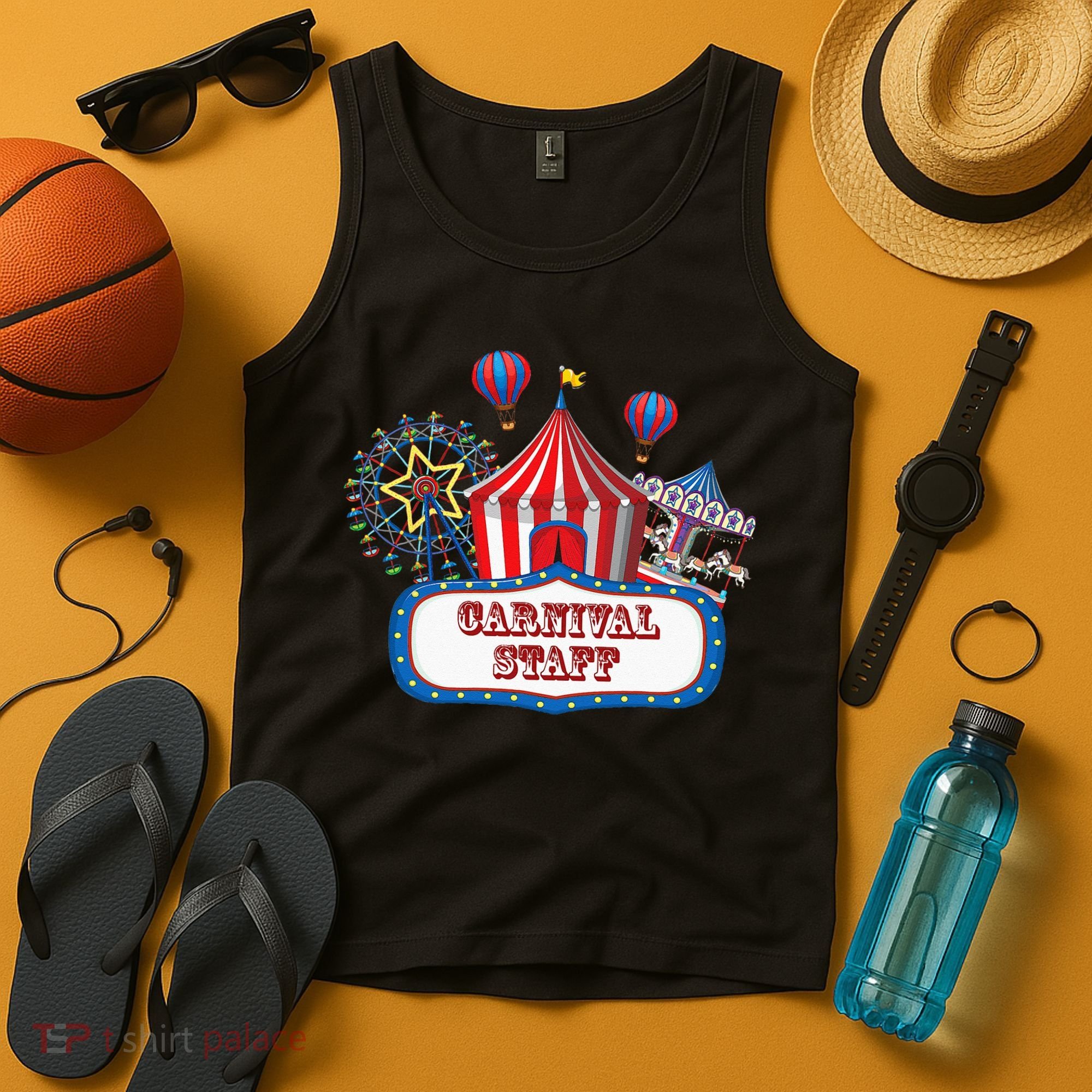 Carnival Staff For Circus Event Staff & Ringmaster Lover Tank Top
