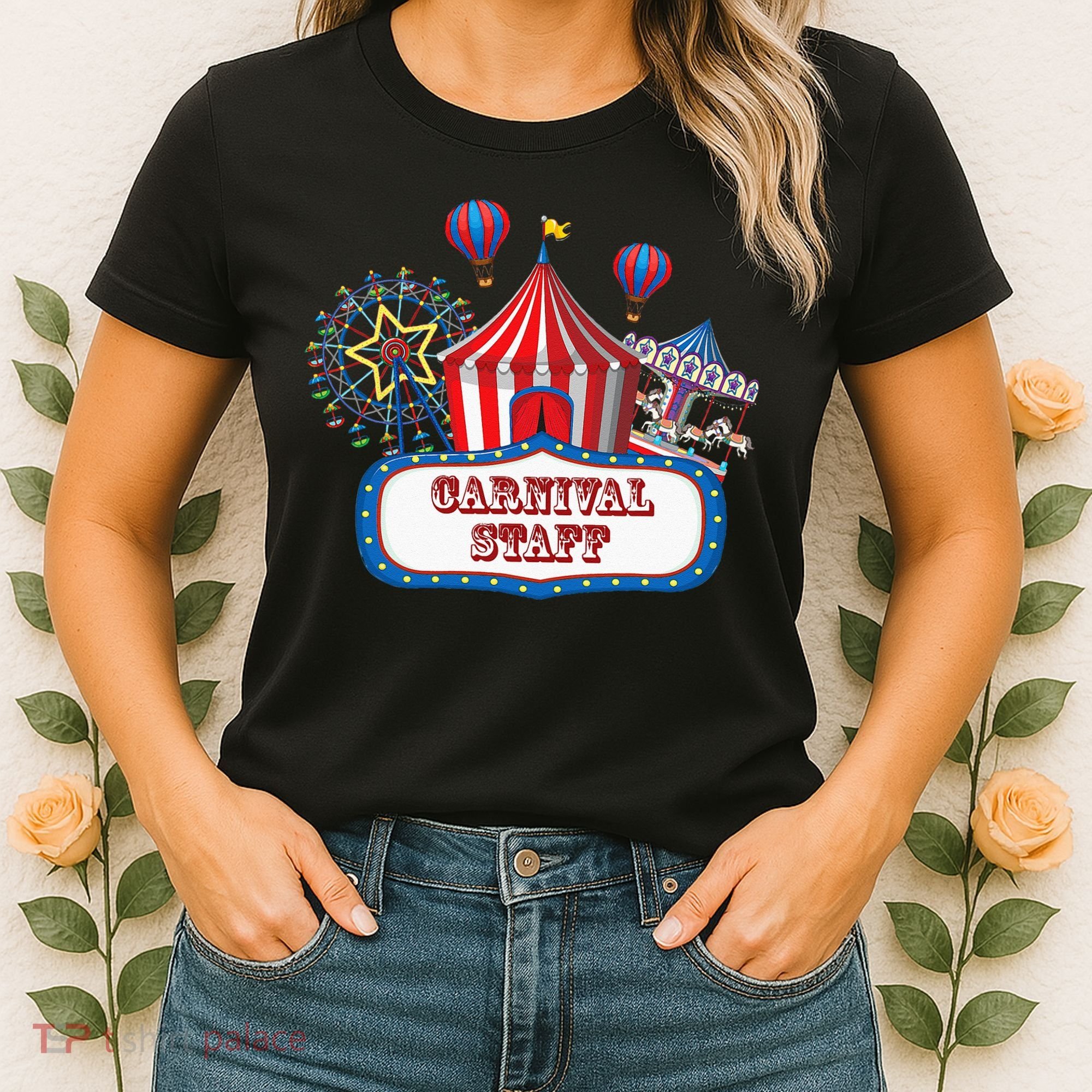 Carnival Staff For Circus Event Staff & Ringmaster Lover Women's T-Shirt