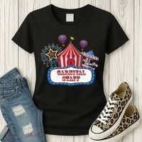 Carnival Staff For Circus Event Staff & Ringmaster Lover Women's T-Shirt thumb 3