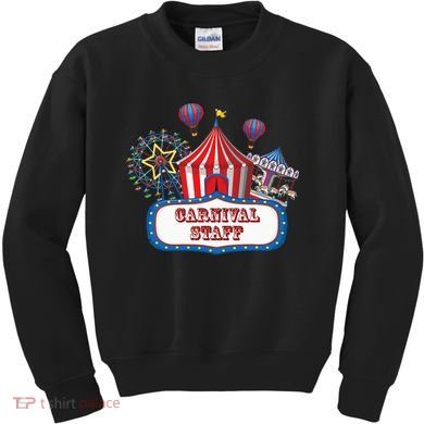 Carnival Staff For Circus Event Staff & Ringmaster Lover Kids Sweatshirt