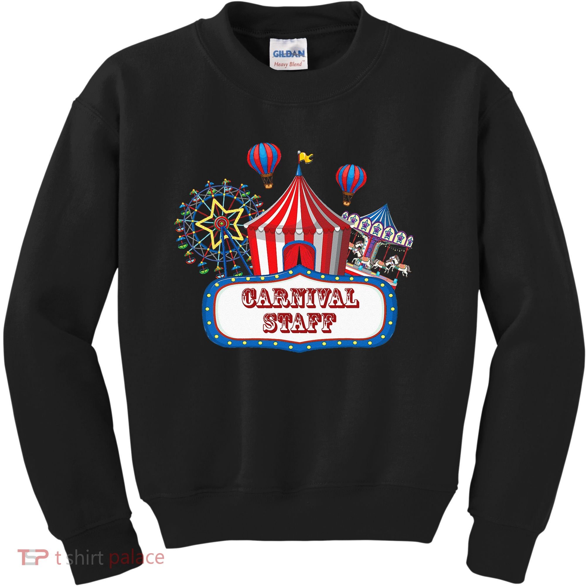 Carnival Staff For Circus Event Staff & Ringmaster Lover Kids Sweatshirt