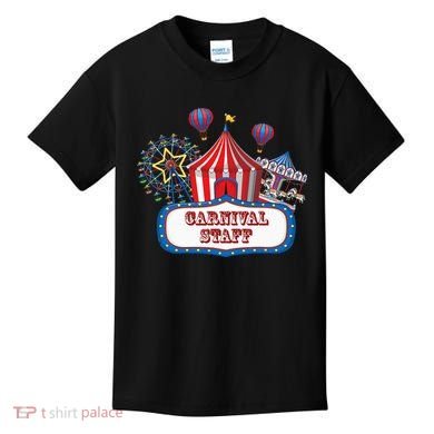 Carnival Staff For Circus Event Staff & Ringmaster Lover Kids T-Shirt