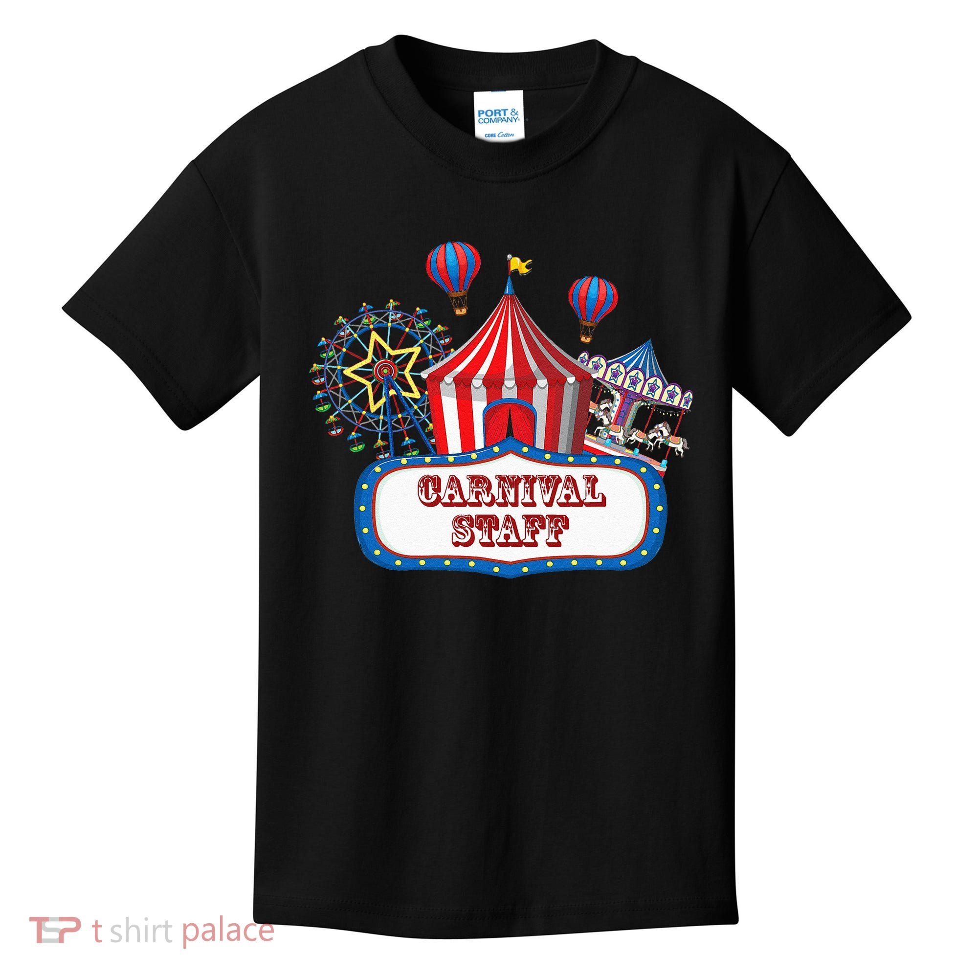Carnival Staff For Circus Event Staff & Ringmaster Lover Kids T-Shirt