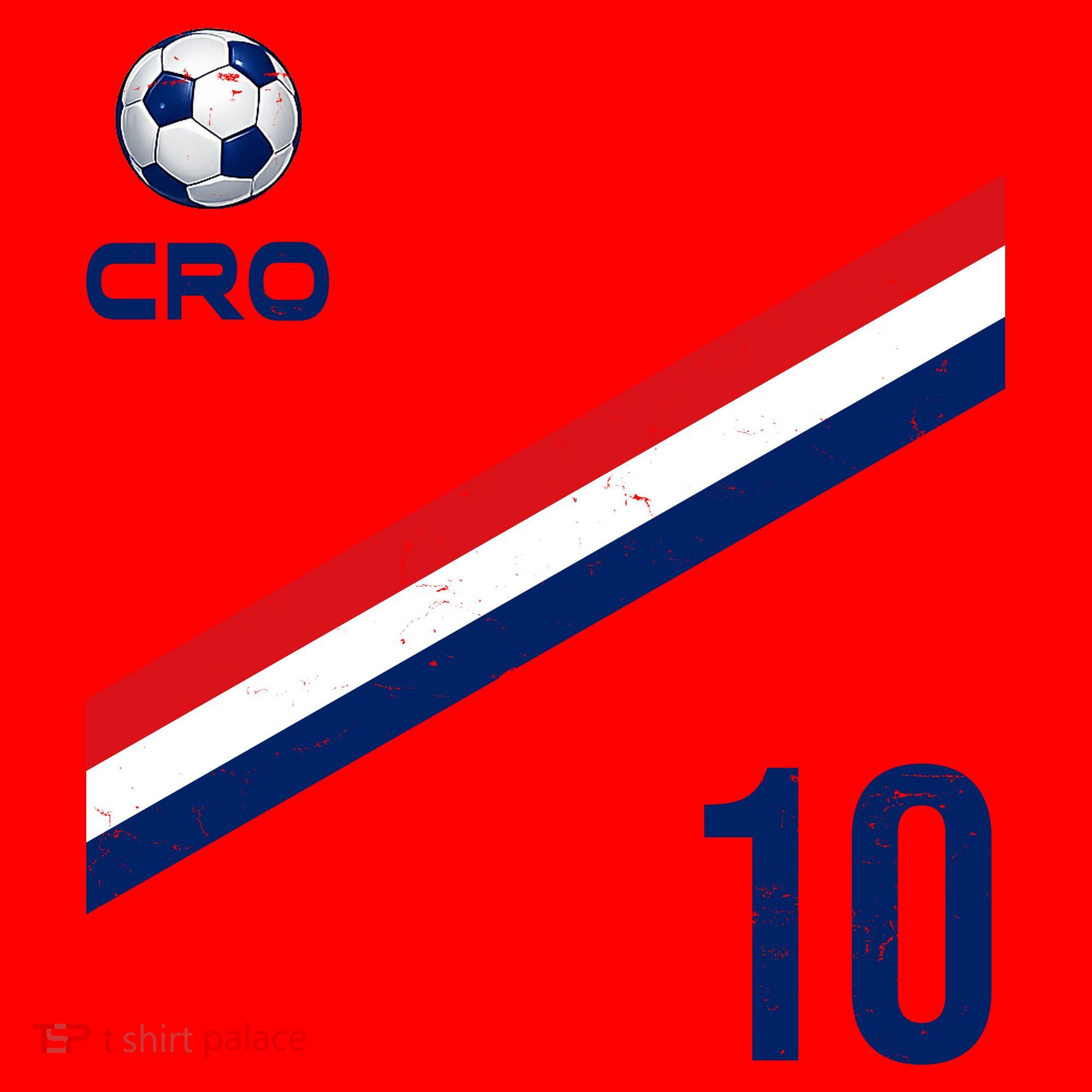 Croatia Soccer Fan Gear Jersey Number 10 Flag Santa Hat