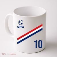 Croatia Soccer Fan Gear Jersey Number 10 Flag Coffee Mug thumb 0